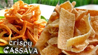 HOMEMADE CRISPY CHIPS  SALVARO CASSAVA CRISPS [upl. by Auqinaj]