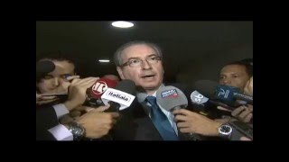 Cunha desmente boato sobre cancelamento da votação do impeachment [upl. by Walter]