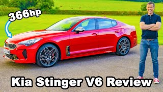 Kia Stinger V6 review  better than a BMW M340i [upl. by Isyak669]