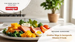 The Sunshine Vitamin Unveiling the Best Food Sources [upl. by Eneryc]