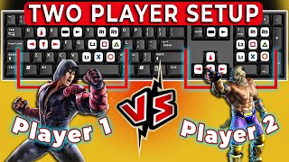 TEKKEN 3  Key Configuration for Two Players on Keyboard in Hindi Important Video for tekken lovers [upl. by Ratib564]