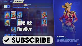 Where to Find Fortnite NPC Number 2 Rustler  Shifty Shafts  Chapter 3 Season 3 [upl. by Fulks227]