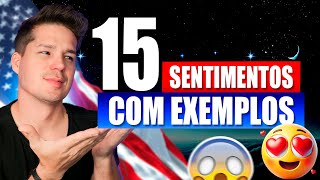 Como Expressar 15 Sentimentos em Inglês e Melhorar Suas Conversas [upl. by Turro435]