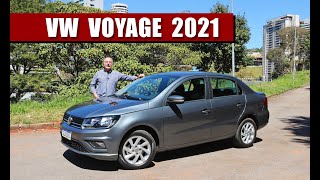 Volkswagen Voyage 2021  TESTE do Camanzi [upl. by Campy639]