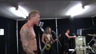 Metallica  Sound Check Soundwave 2013 Brisbane [upl. by Alyose]