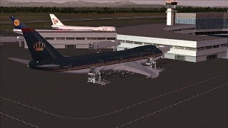 FSXA B747 200300 CF650 engine sounds  xviews [upl. by Ainirtac]