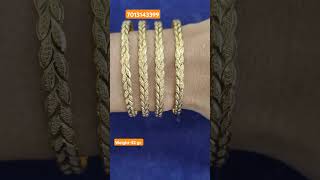 Daily wear Bangles in 52 gr from Adharva jewels [upl. by Kennedy824]