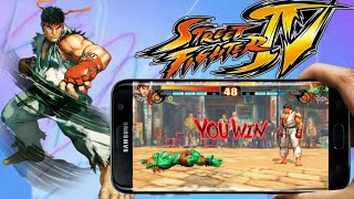 Street Fighter 4 apkdata  Offline Mega  By Android Master [upl. by Robyn]