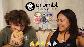 Crumbl Cookie Review  and rating [upl. by Braca]