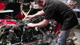 BIKERS CHOICE Goodridge Front Brake Lines Install [upl. by Chaffee]