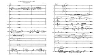 Brian Ferneyhough  Shadowtime Scene 2 Les Froissements dAiles de Gabriel Audio  Full Score [upl. by Ylrahc]