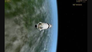 Apollo 11 Launch Simulation Part 3 [upl. by Werra164]