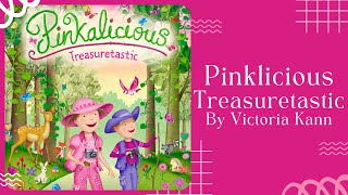 🍀 Pinkalicious Treasuretastic 🍀 Stories for Kids Read Aloud  READ ALONG VIDEO [upl. by Nanaek]