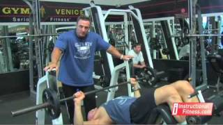 Instructional Fitness  Decline Bench Press [upl. by Najib]