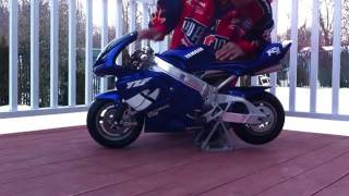 Polini Italian Racing mini Bike fun to play cheap on GAS just enjoy [upl. by Aibar]