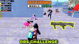 BGMI  DBS CHALLENGE INTENSE MATCH RUSH GAMEPLAY [upl. by Ellehsem]