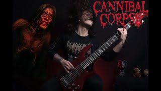 CANNIBAL CORPSE  EVISCERATION PLAGUE BASS COVER ONE TAKE [upl. by Aissej851]