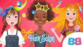 Hair Salon  Become A Hairdresser Create Hair Styles Part2 [upl. by Gosney]