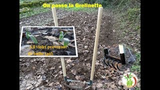 test de la grelinette avec vous biogriffe leborgne 4 dents 2019 [upl. by Ydal706]