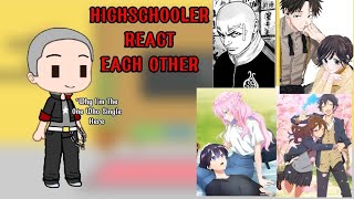 Highschooler Manga Characters React Each Other PT2 Kaoru No Hana Horimiya amp Etc [upl. by Della]