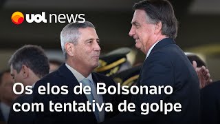 Reuniões áudios e depoimentos os elos de Bolsonaro com tentativa de golpe [upl. by Aiveneg]