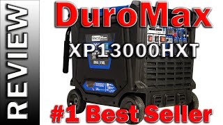 DuroMax XP13000HXT 13000Watt 500cc Tri Fuel Gas Propane Natural Gas Portable Generator with C [upl. by Glenna534]