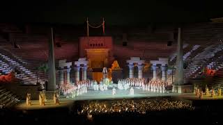 OPERA “AIDA” Verona opera festival 2024 [upl. by Thibaut]