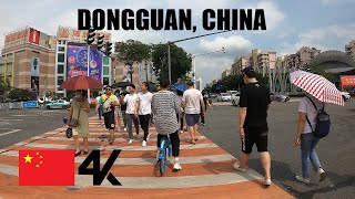 DONGGUAN CHINA  Dongguan City Walking Tour  4k  May 4th 2021 [upl. by Enaj]