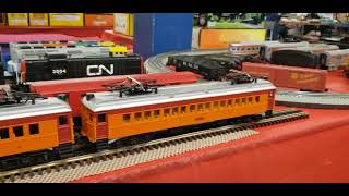 MODEL TRAINS 2024 Laval Salon Du Hobby O Scale Electric MU Train [upl. by Keraj]