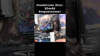 Preposterous Mana Foil MTG Magic the Gathering Foundations Collector Booster Pack Opening [upl. by Ivana151]