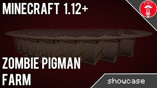 Pigman Farm 100 000 itemsh  Minecraft 112 [upl. by Nylrats950]