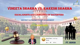 Vineeta Sharma Vs Rakesh Sharma  Supreme Court Judgement  With BINOD 😂 The Knowledge Source [upl. by Hyo600]