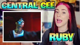 CENTRAL CEE  RUBY MUSIC VIDEO  UK REACTION 🇬🇧 🔥❤️ [upl. by Ines35]