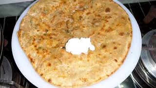 Boiled Egg 🥚 Paratha recipe by Sidra Gulfamno rocket science paratha 🍛 [upl. by Niessuh]