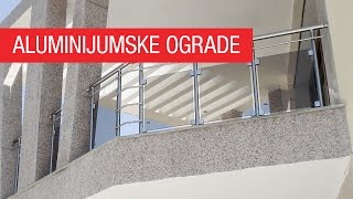 Sistemi aluminijumskih ograde i gelendera  Lyctum TV [upl. by Hashim]