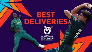 All the best deliveries from the ICC U19 Mens Cricket World Cup [upl. by Breanne]