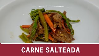 Carne Salteada con Verduras Estilo Chino  The Frugal Chef [upl. by Ramsa926]