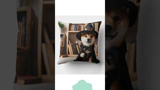 Wizard Shiba Inu Pillow CutePillow GiftIdeas HalloweenDecor [upl. by Ahgiela]