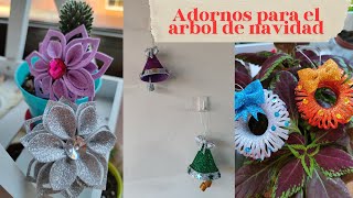 ADORNOS PARA EL ARBOL DE NAVIDADORNAMENTOS PARA ARBOL NAVIDEÑO DIY NAVIDAD [upl. by Barnabas]