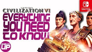 Civilization VI Nintendo Switch Top 10 Things YOU NEED to know [upl. by Catto]