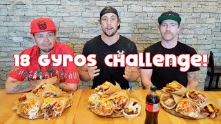 18 Gyros Challenge Possible Puke Save  59 Failed Attempts [upl. by Avir]