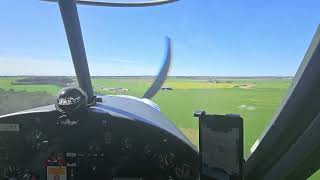 Landing the Ikarus C42 Microlight at Ince Blundell  Runway 29 [upl. by Bodnar]