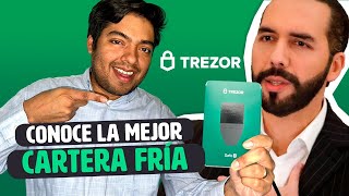 TUTORIAL Como usar la TREZOR Cartera Fria para tus Cryptos Paso a Paso [upl. by Cr615]