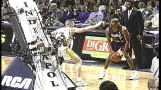 Vince Carter  Double Pump Reverse Dunk vs Pacers 1999 [upl. by Annoval]