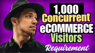 1000 Concurrent Visitors eCommerce Hosting Requirements [upl. by Aran508]