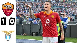 AS Roma  SS Lazio 10 Highlights  Lega Serie A TIM  20232024 [upl. by Yorel149]