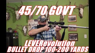 4570 GOVT 100 to 200 YARD DROP [upl. by Leoj]