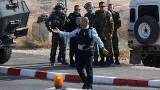 Protests and violence around Jerusalem [upl. by Naujed361]