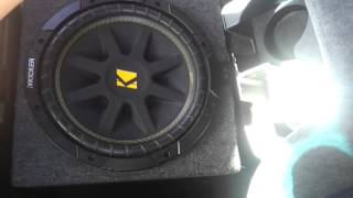 10 inch kicker only 600 watt [upl. by Sig]