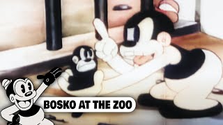 BOSKO AT THE ZOO  Bosko Cartoons 1932  Full Cartoon Episode [upl. by Moorish818]